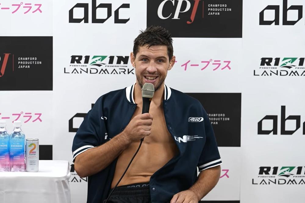 【RIZIN】コレスニックが「ストップが早かった」との声に「喜んでリマッチやる。大晦日にやろう」契約延長を望み武田光司、真嶋一整、斎藤裕との対戦を熱望