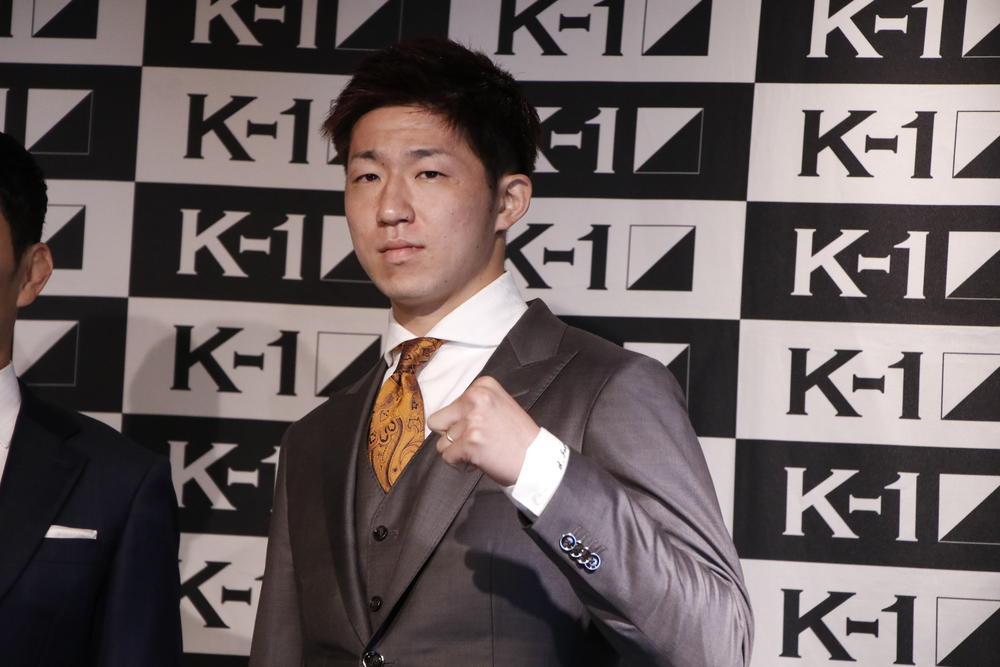 【K-1】稲垣柊が王者・朝久泰央に「待ってろよ！」、アラッサン・カマラを「最初から全速力でいく試合を今回はしたい。倒して勝ちます」と新スタイルでKO宣言