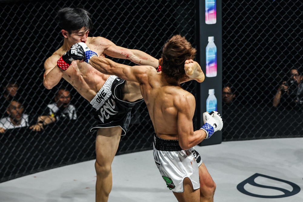 【ONE】吉成名高の“ミラクルショット”を本人たちが控室で再現、再戦希望したマスドールに名高は「体重クリアしてきてね」