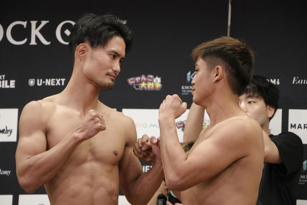 【KNOCK OUT】重森陽太が“レジェンド”との戦いに「私が気持ちよく引退できる一戦になるんじゃないかなって」、セーンマニーは「自分の上手さ、巧みさを見てほしい」