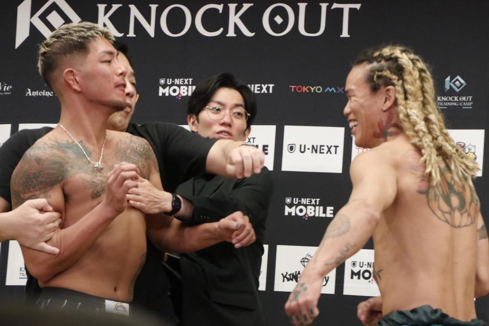 【KNOCK OUT】弘輝vs.山口侑馬の前日計量時の「暴力行為」に関する処分について公式発表、特別措置で試合は実施