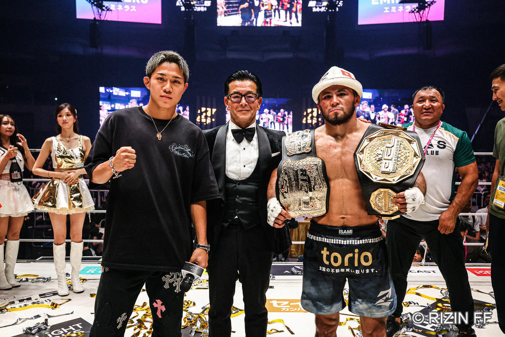 【RIZIN】11月3日(火・祝)名古屋で『大晦日 名古屋大会緊急記者会見』が決定、対戦カード発表
