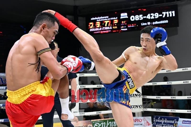 【ムエタイ】コウシがオムノーイスタジアムに初出場、当日計量でヒジ打ちKO勝ち「勝ち続けられるようにこれからも精進していきたい」