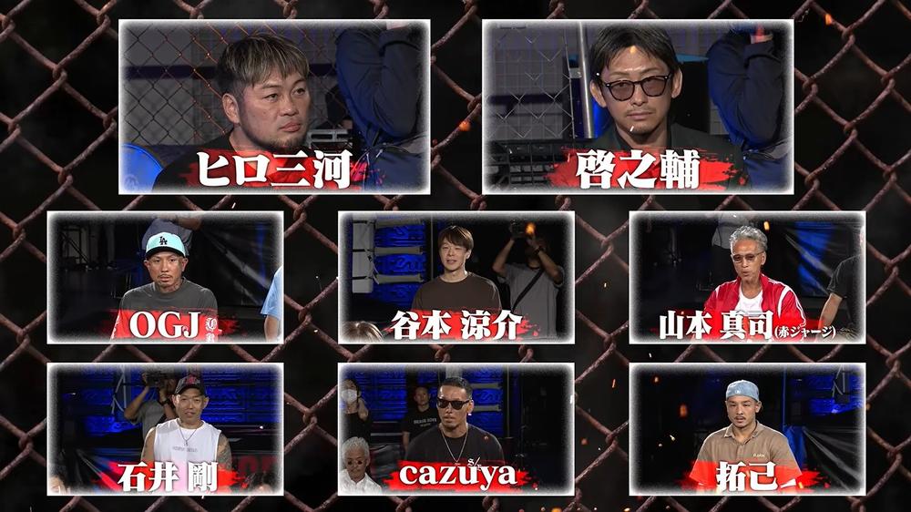 【BreakingDown】40歳以上の新企画『LEGEND FIGHT』の全試合順が決定、8人による初代王者決定トーナメントは優勝賞金500万円、TETSUvs.黒柳禅のワンマッチも