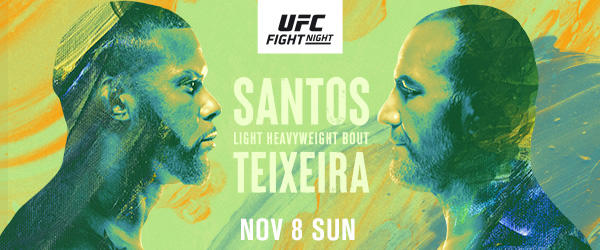 UFC FIGHT NIGHT: SANTOS VS TEIXEIRA - ゴング格闘技