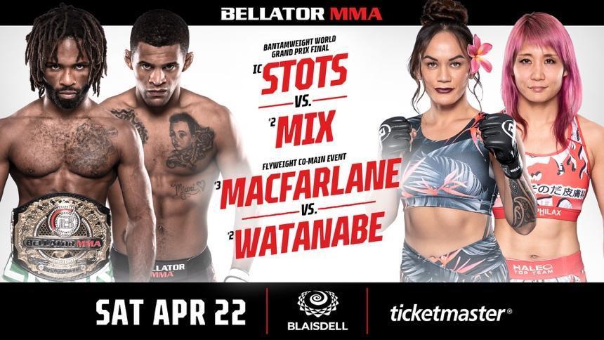 Bellator 295: Stots vs. Mix 渡辺華奈、菊入正行 出場 - ゴング格闘技