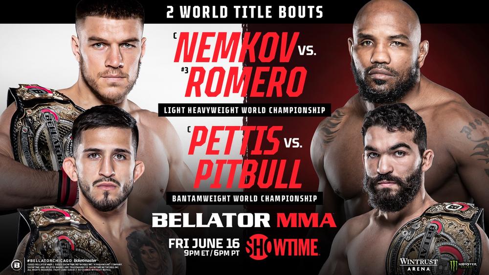 Bellator 297: Nemkov vs.Romero, Pettis vs.Patricio - ゴング格闘技