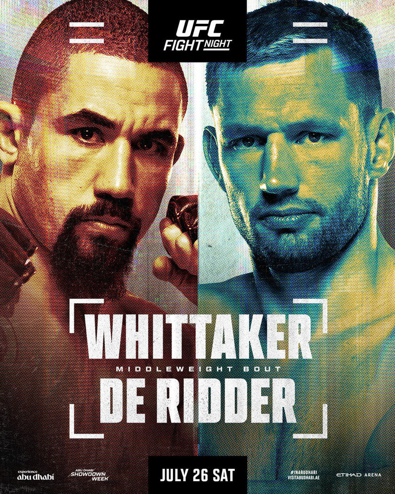 UFC Fight Night: Whittaker vs. de Ridder - ゴング格闘技