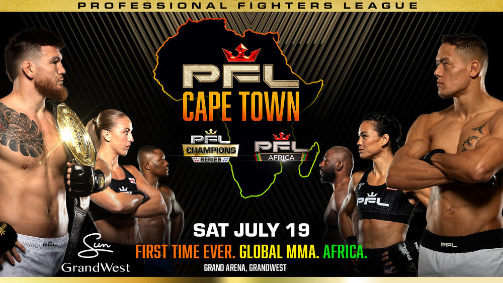 PFL Cape Town: Eblen vs. van Steenis ：泉武志 出場 - ゴング